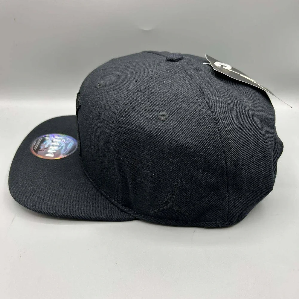 Air Jordan Banned Hat Men Black Embroidered Logo Jumpman Snap Back Cap New